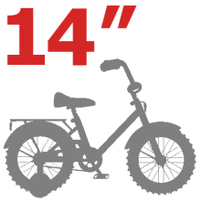 Detsk bicykle 14