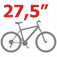 Horské bicykle - Hardtail 27,5