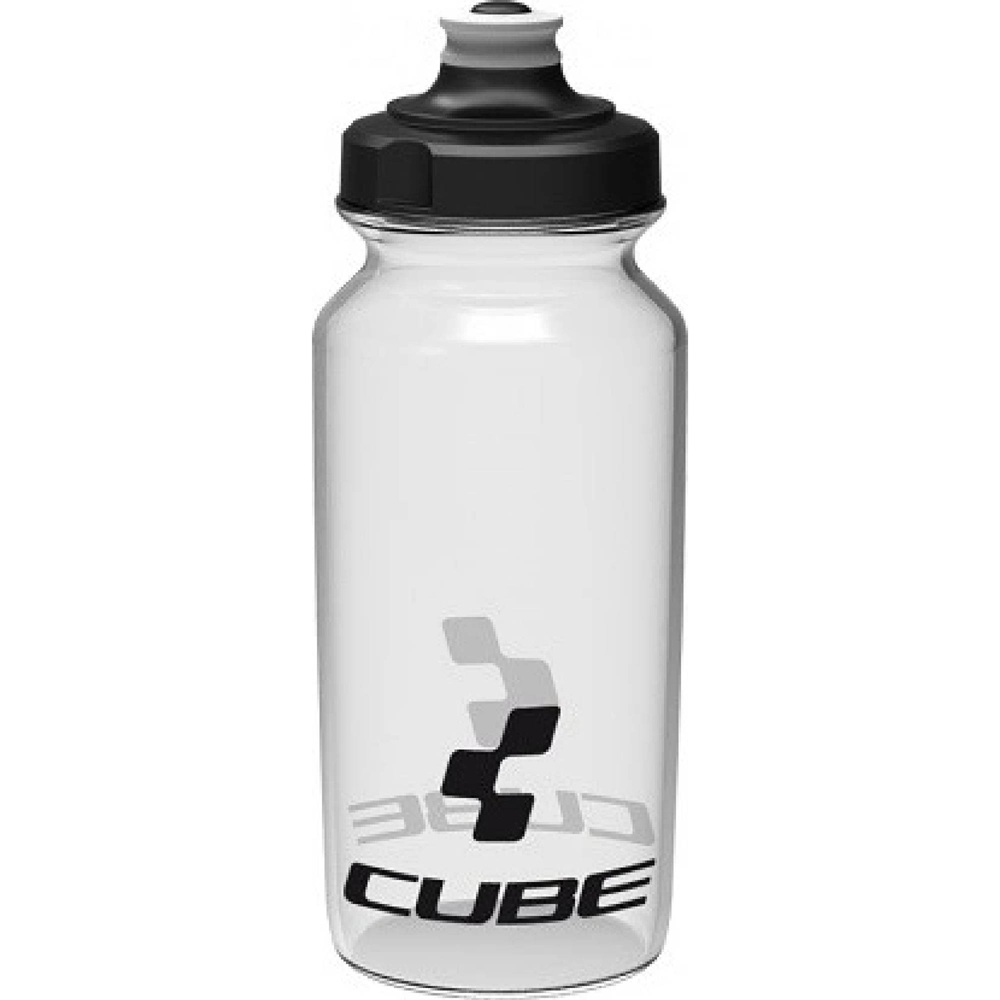 Fľaša Cube Icon 0,5-litrová transparentná biela Fľaša Cube Icon 0,5-litrová transparentná biela