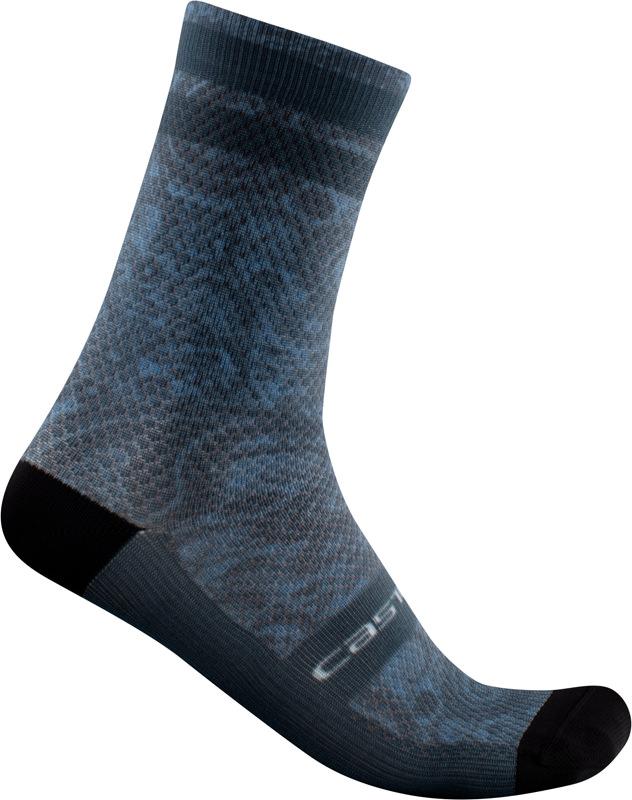 Ponožky CASTELLI 21033 MAISON tm.oceľová modrá