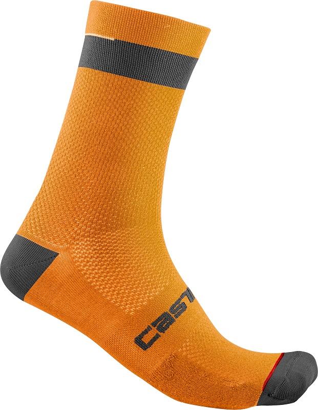 Ponožky zimné CASTELLI 21553 ALPHA 18 oranžová