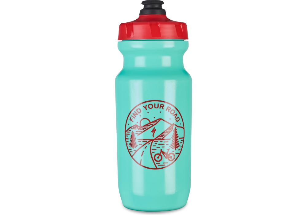 Flaša SPECIALIZED Little Big Mouth 21oz – Turquoise/Red Find Your Road