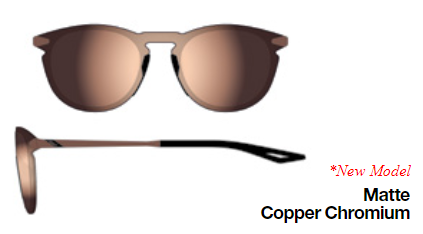 Okuliare 100% LEGERE ROUND Matte Copper Chromium HiPER Copper Mirror Lens