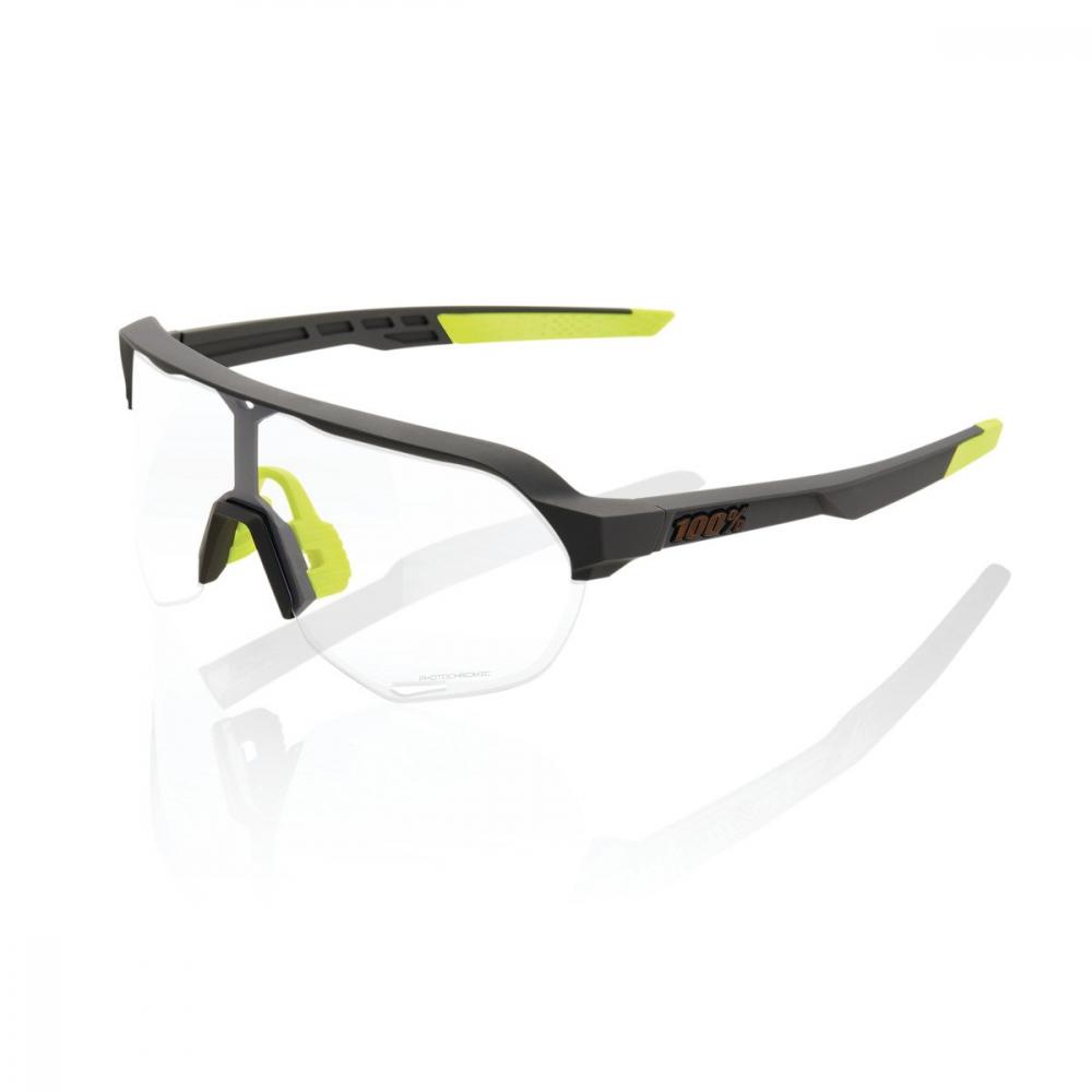 Okuliare 100% S2® Soft Tact Cool Grey Photochromic Lens