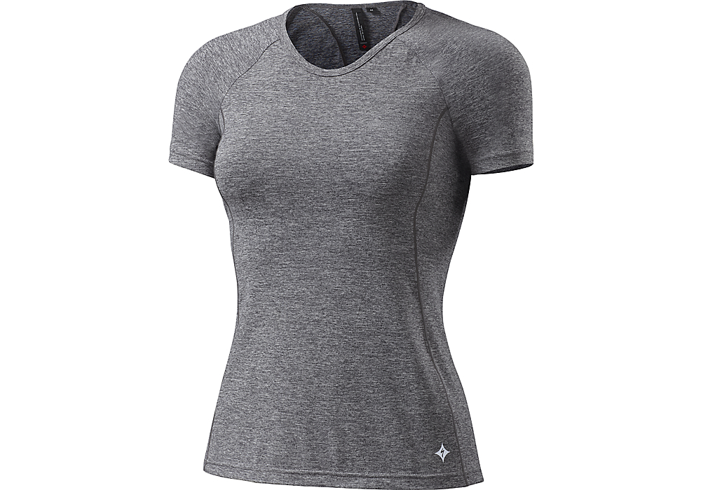 Dres SPECIALIZED SHASTA S.S. TOP WMN Carbon Grey Heather