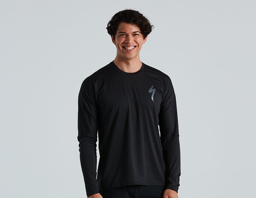 Dres SPECIALIZED Men's Trail Air Long Sleeve Jersey Black