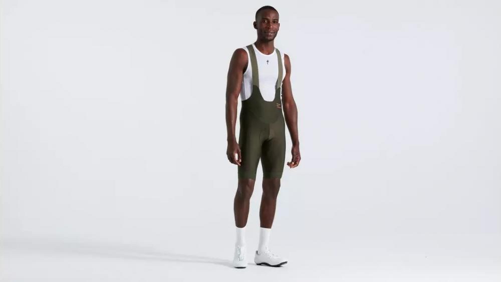 Nohavice SPECIALIZED Men's Prime Bib Shorts Dark Moss Green