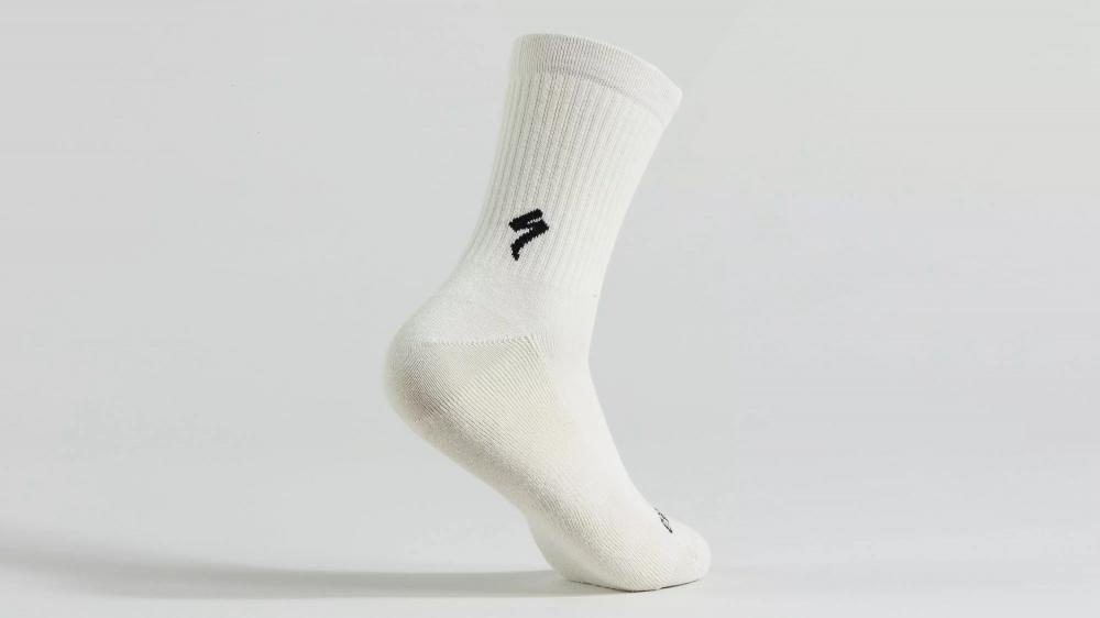 Ponožky SPECIALIZED Cotton Tall Sock White Mountains
