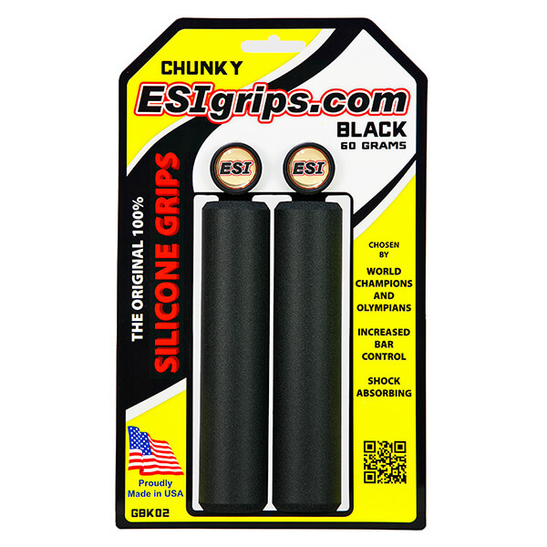 Madlá ESI grips Chunky CLASSIC 60g - Black / Černá