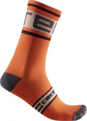 Ponožky CASTELLI 21028 PROLOGO 15 červeno oranžová