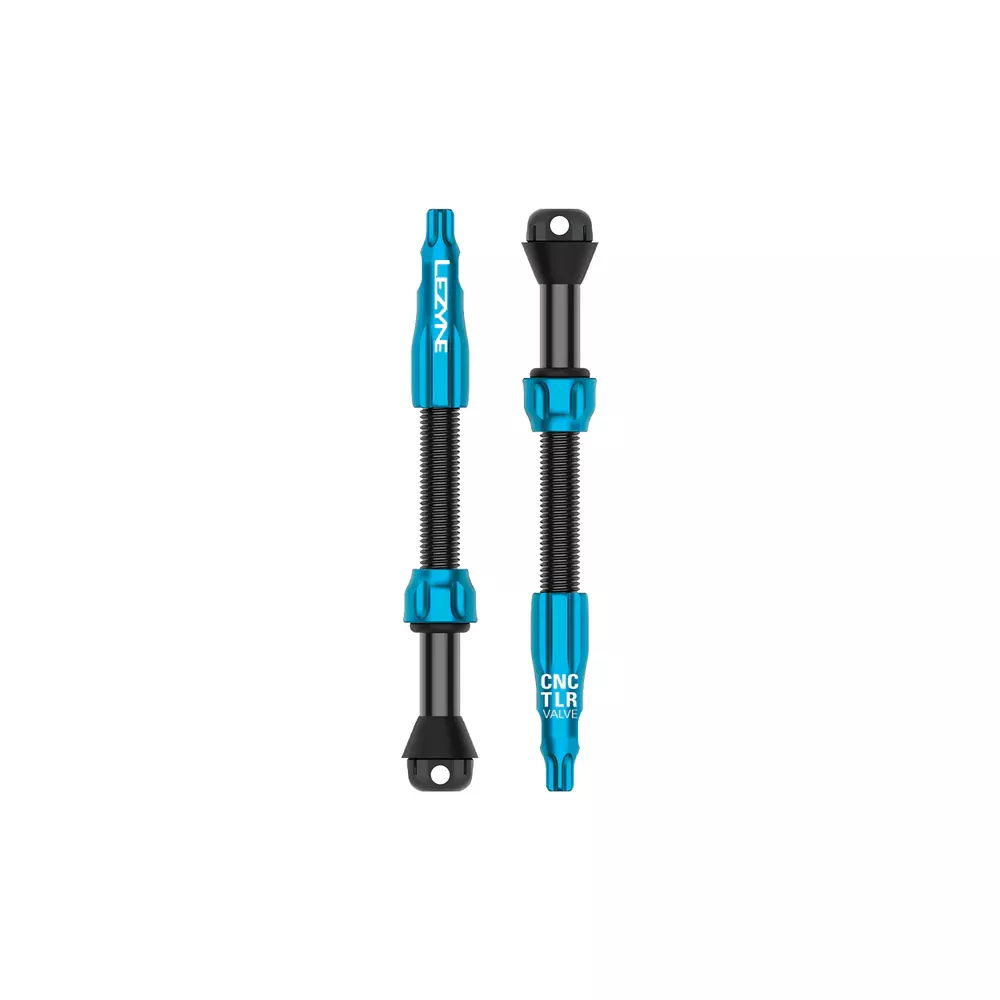 LEZYNE ventilky pre bezdu�ov� syst�m CNC TLR 60 mm modr�