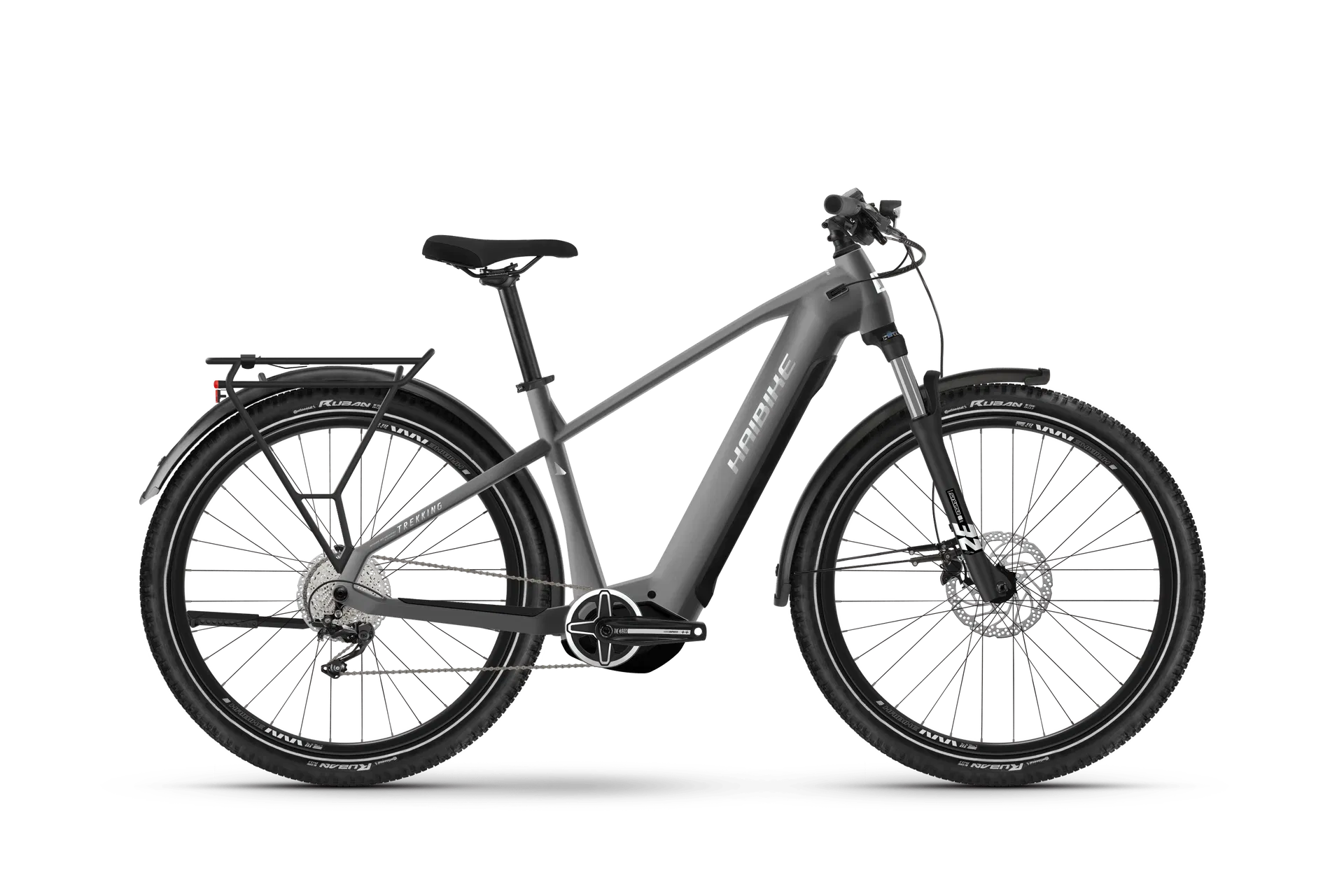 Haibike Trekking 4 High i720Wh 10-G Deore  - Silver Pearl