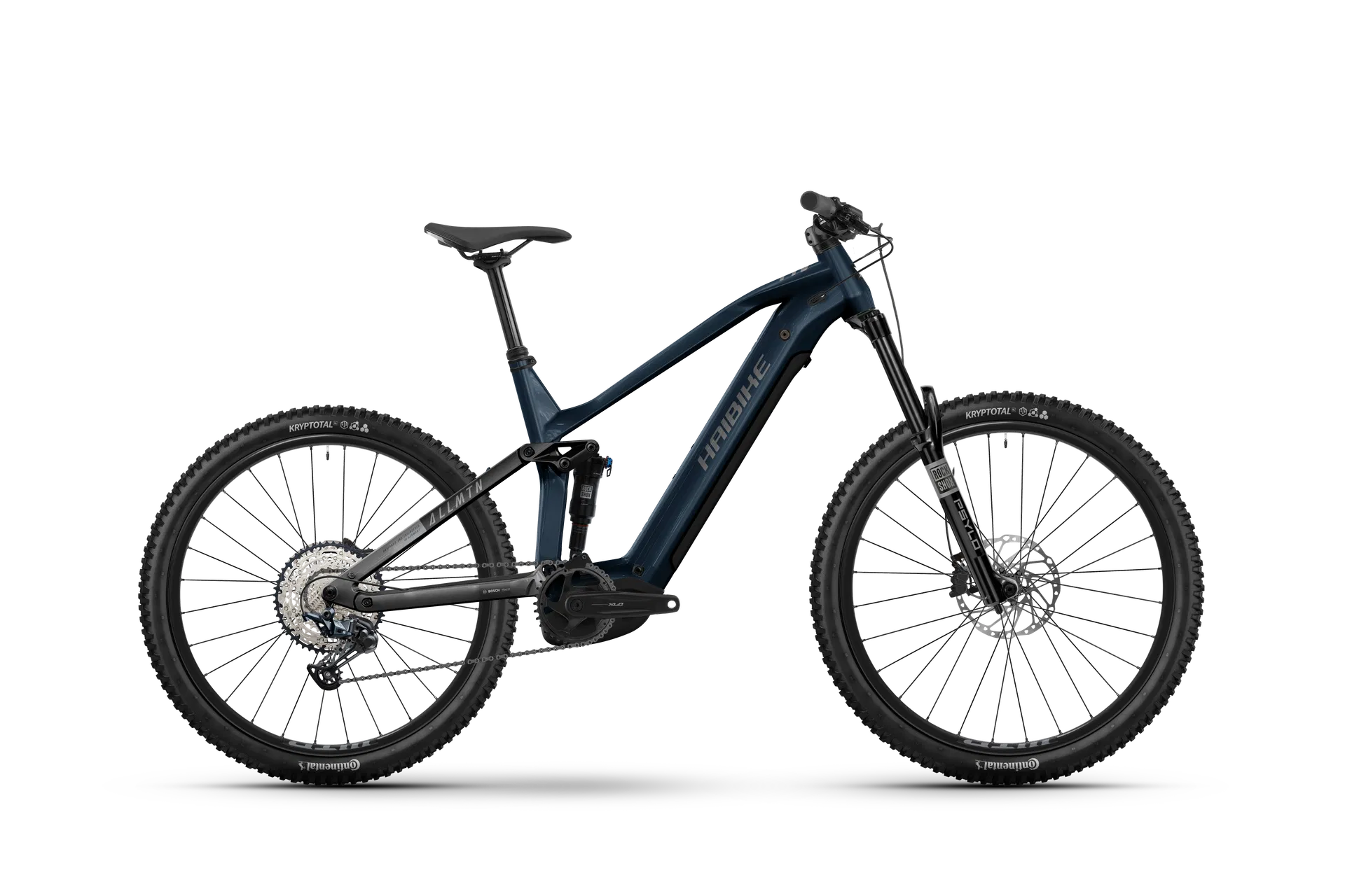 Haibike ALLMTN 6  800Wh -High ocean black/grey glossy