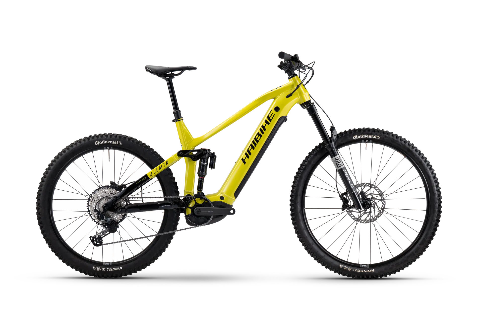 Haibike ALLMTN 6  800Wh -High nebular lime/black glossy