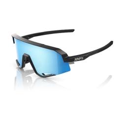 Okuliare 100%  SLENDALE - Matte Black - HiPER Blue Multilayer Mirror Lens