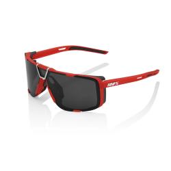 Okuliare 100% EASTCRAFT Soft Tact Red Black Mirror Lens