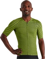 Dres SPECIALIZED SL Bicycledelics Short Sleeve Jersey Hyper Green/Black