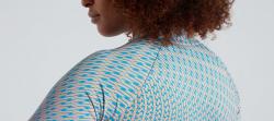 SPECIALIZED SL Bicycledelics Short Sleeve Jersey Wmn Ice Papaya/Pro Blue_5