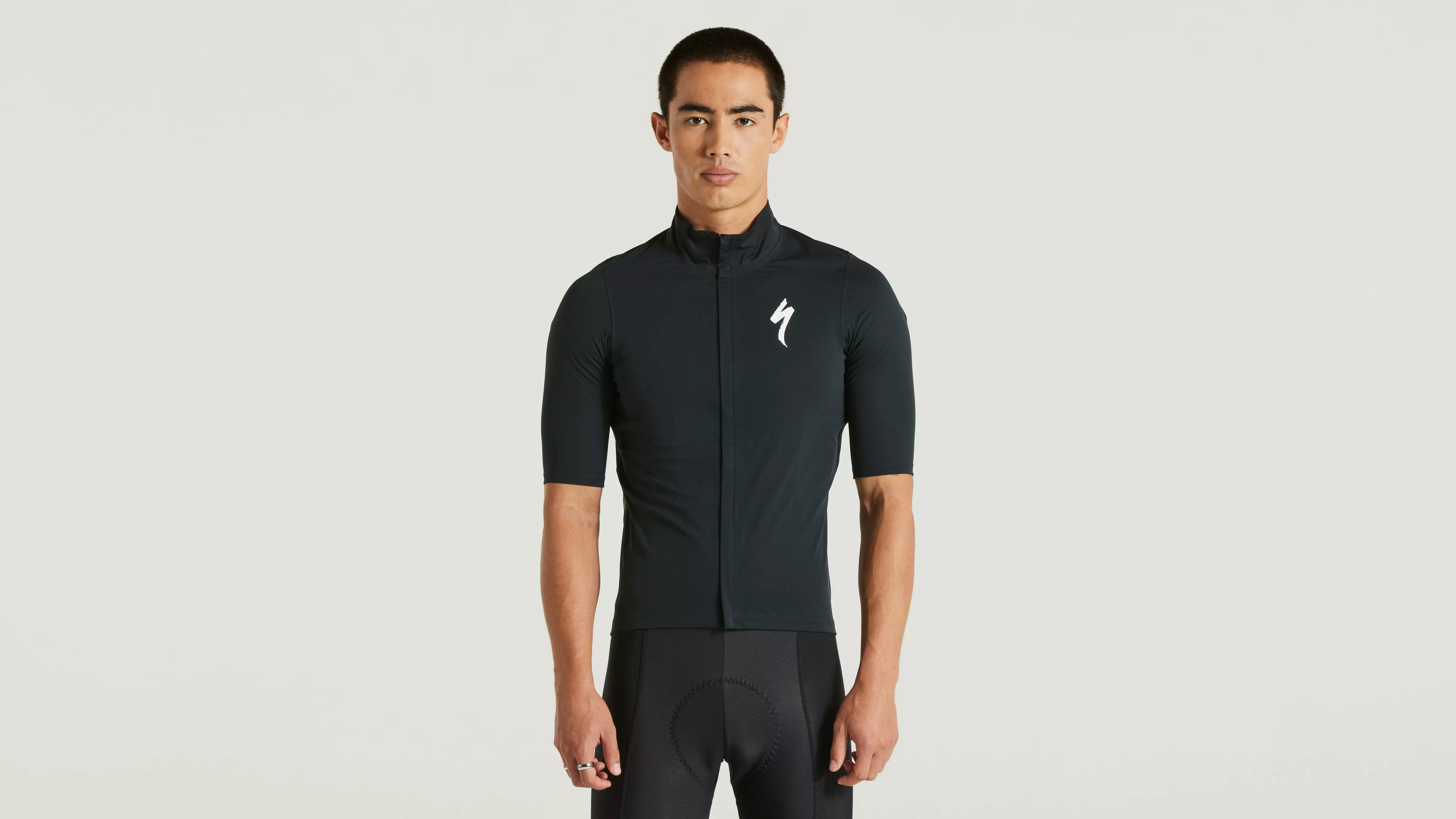 Dres s krtkym rukvom SL Pro Rain Jersey SS Men Black