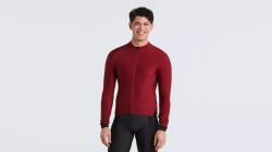 Zimný dres SPECIALIZED Sl Expert Long Sleeve Thermal Jersey Maroon