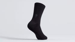 Ponožky zimné SPECIALIZED Cotton Tall Sock Black