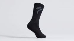 Ponožky zimné SPECIALIZED Primaloft® Lightweight Tall Logo Sock Black