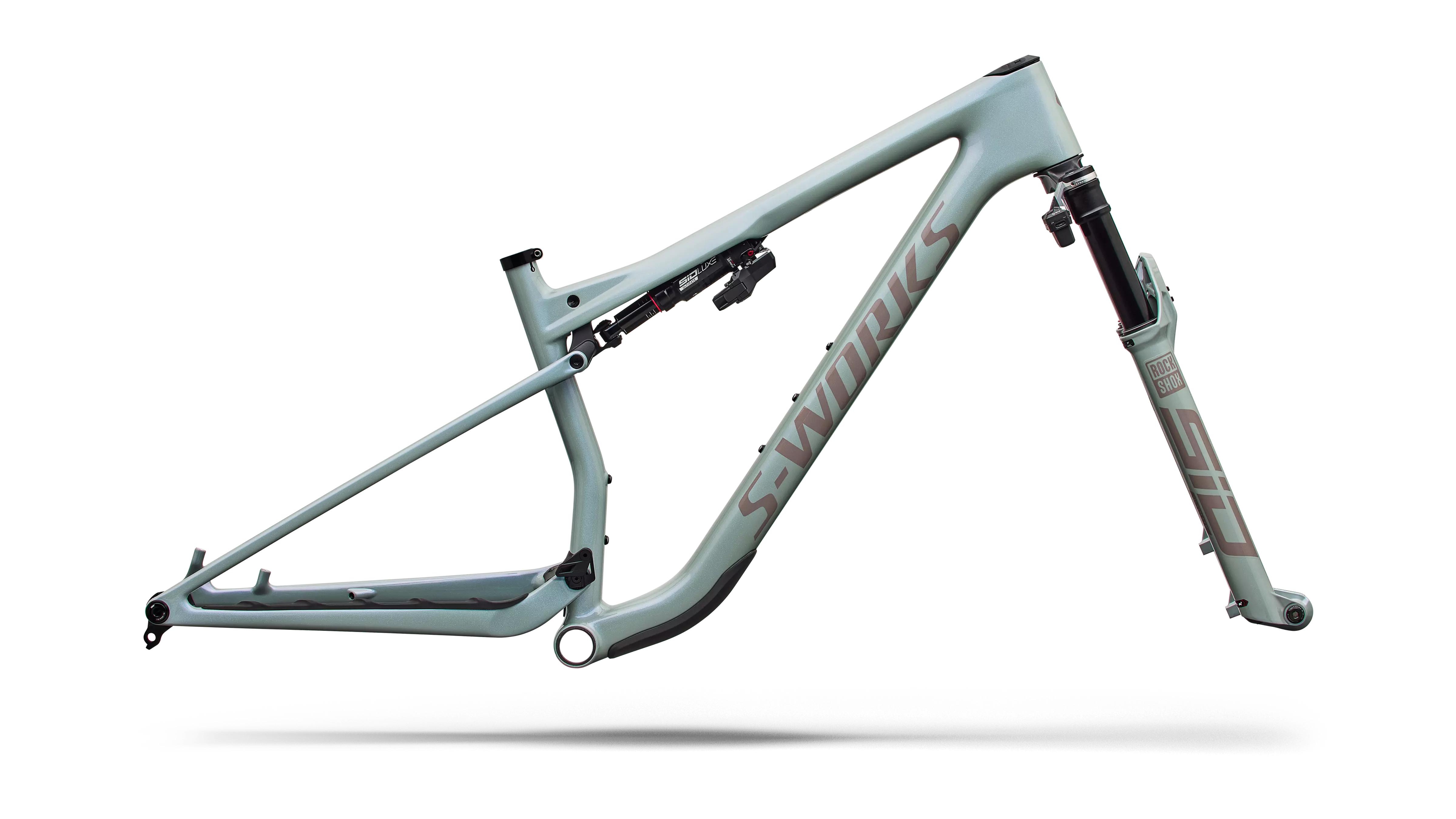 R�mov� sada S-WORKS Epic 9 Gloss Agave Grey / Violet Pearl / Desert Metallic L