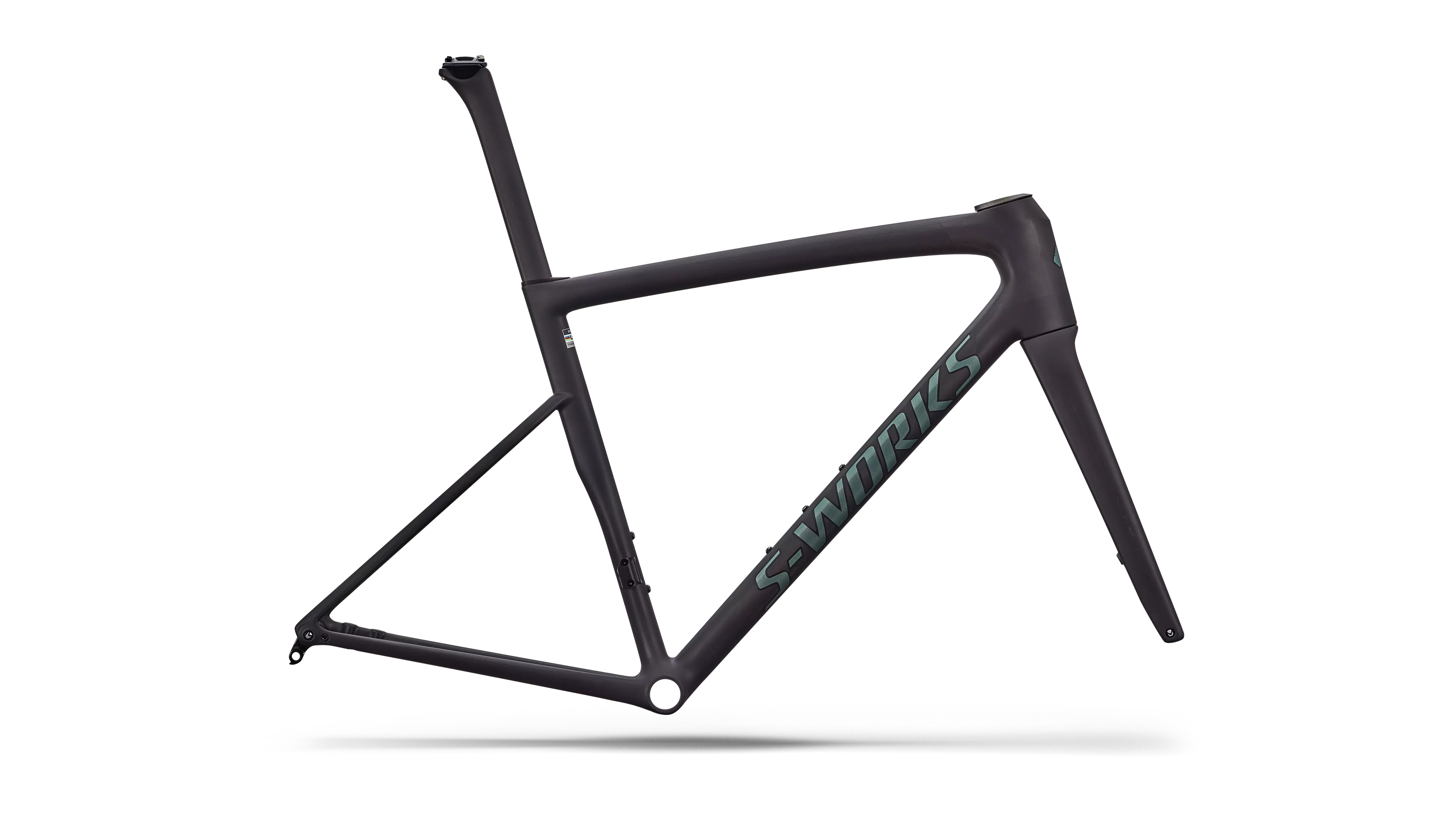 R�m S-Works Tarmac SL8 Rtp Raw Carbon / Gloss Premium Fjord