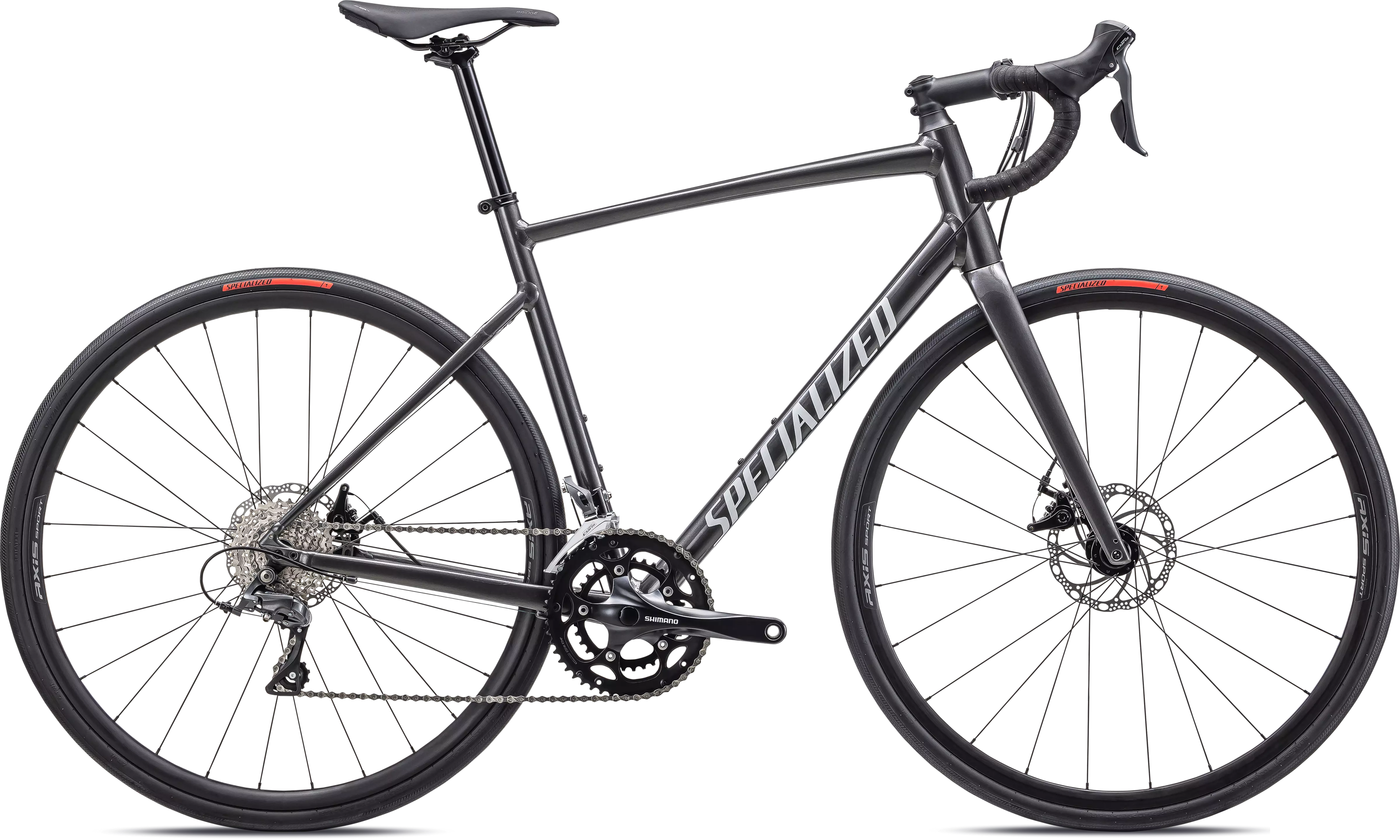 SPECIALIZED Allez E5  Disc Gloss Smoke / White / Silver Dust
