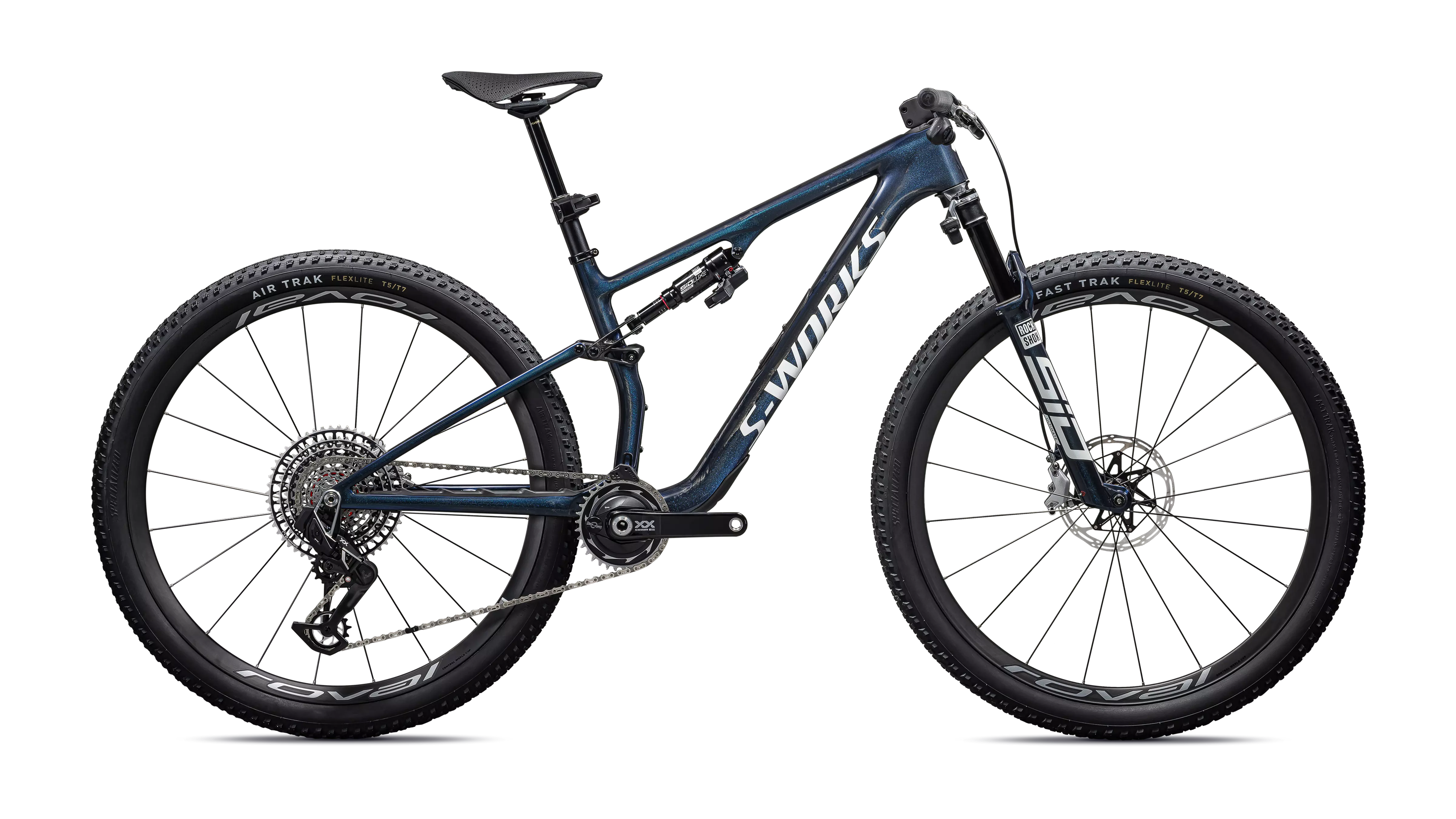 SPECIALIZED S-WORKS Epic 8 Gloss Cyan Blue Pearl / Metallic White Silver