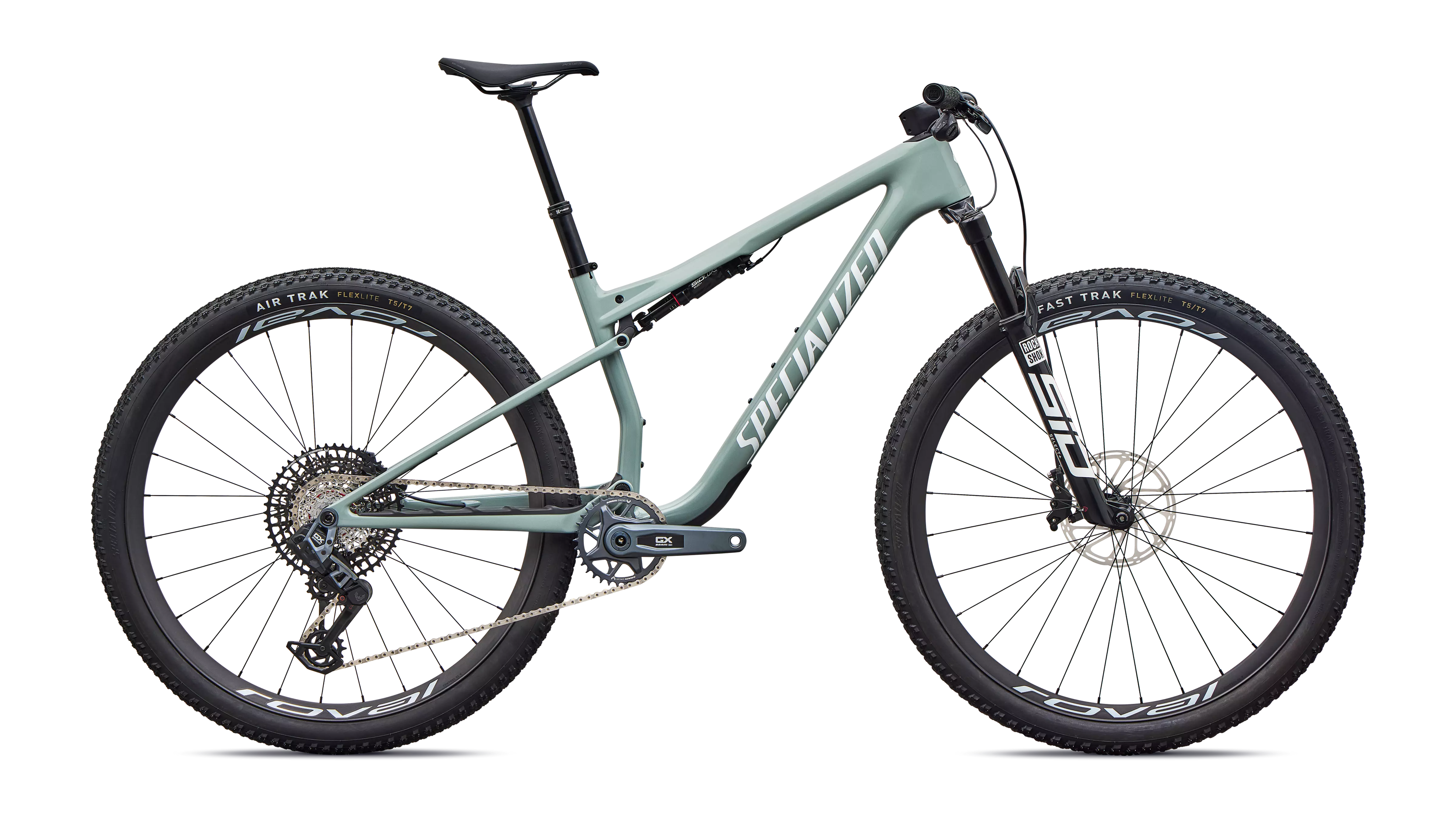 SPECIALIZED EPIC 9 Expert - Gloss Agave Grey / Metallic White Silver