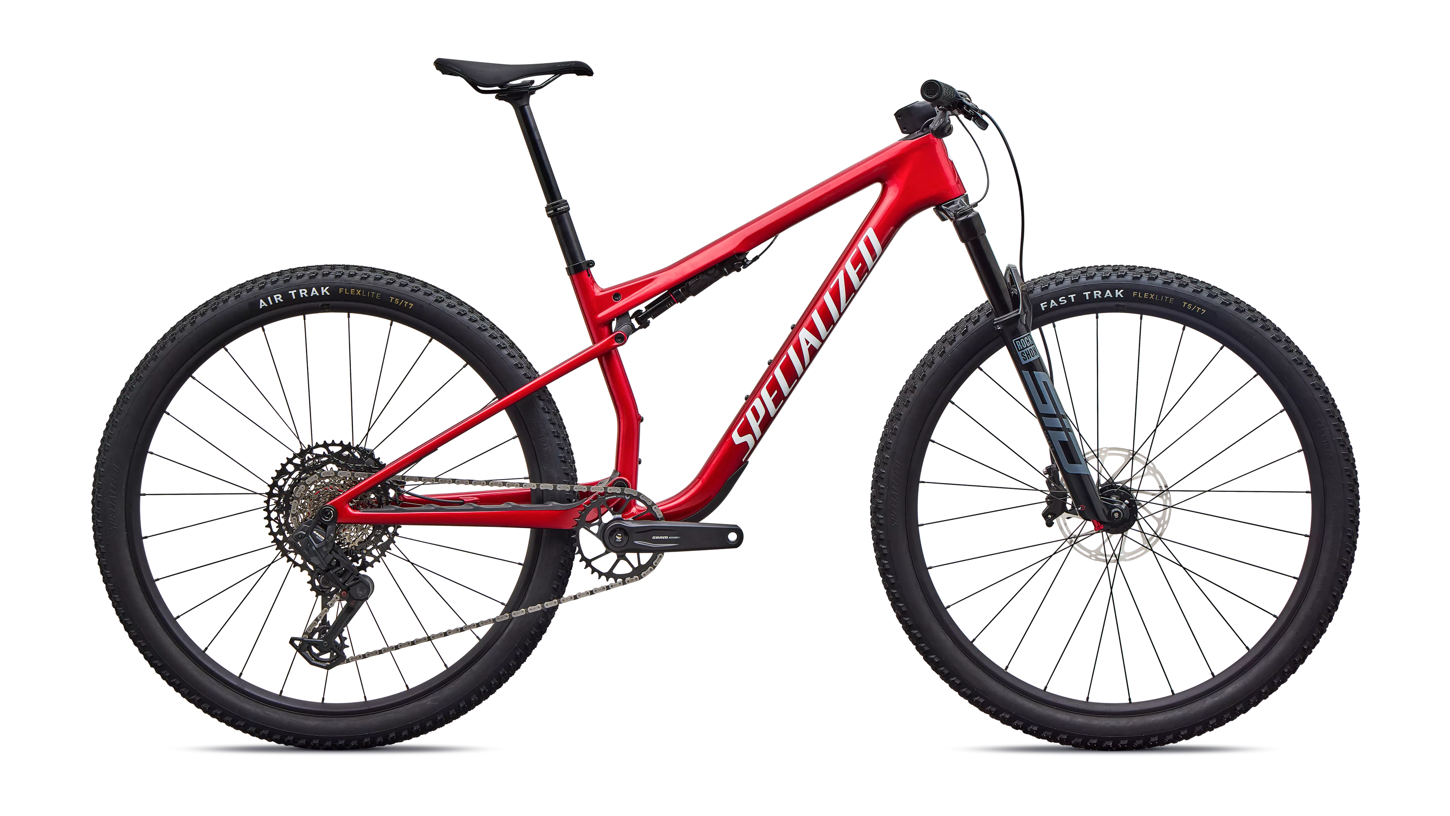 SPECIALIZED EPIC 9 Comp - Gloss Ruby Metallic / Metallic White Silver