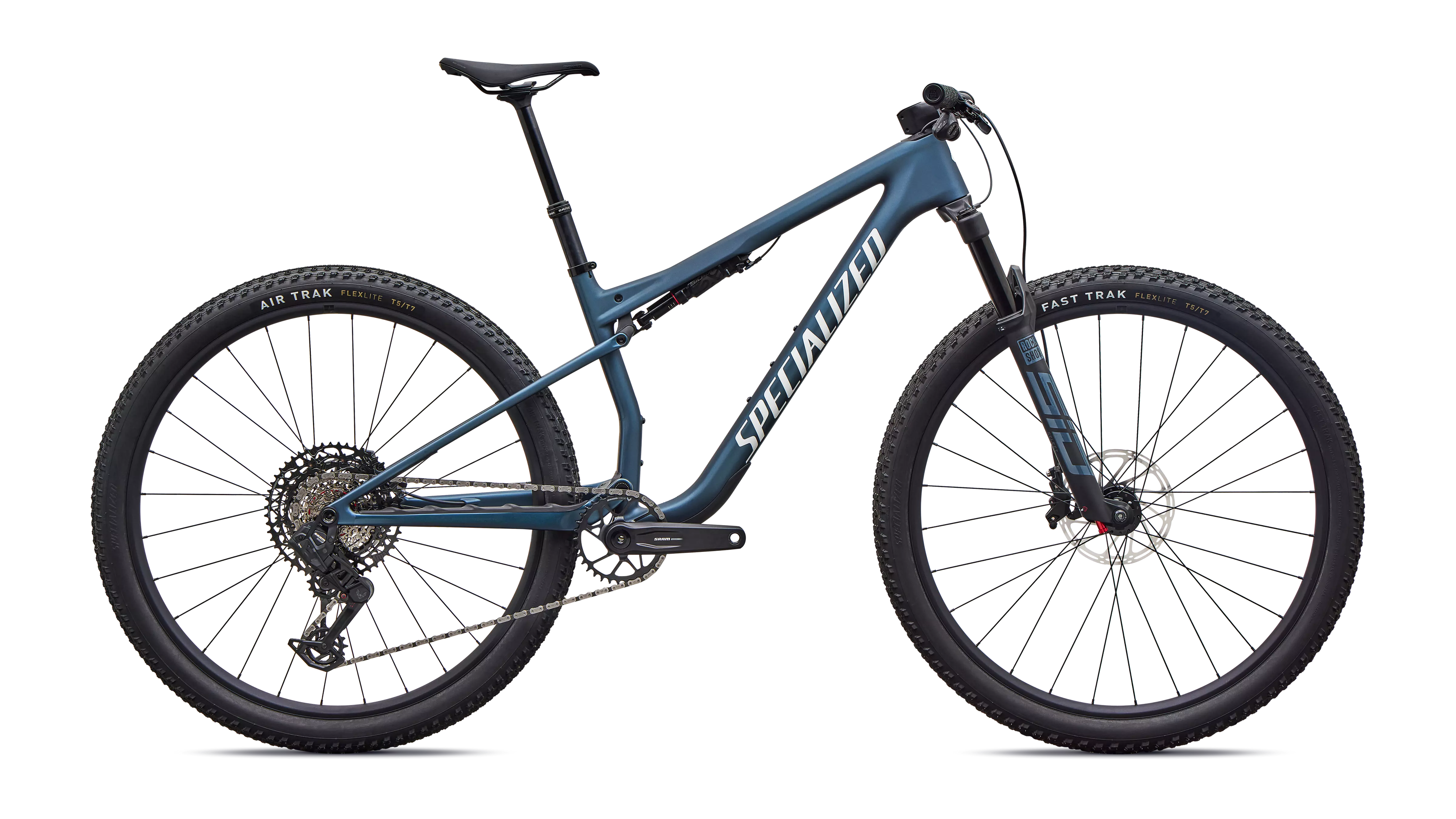 SPECIALIZED EPIC 9 Comp - Satin Cast Blue Metallic / White