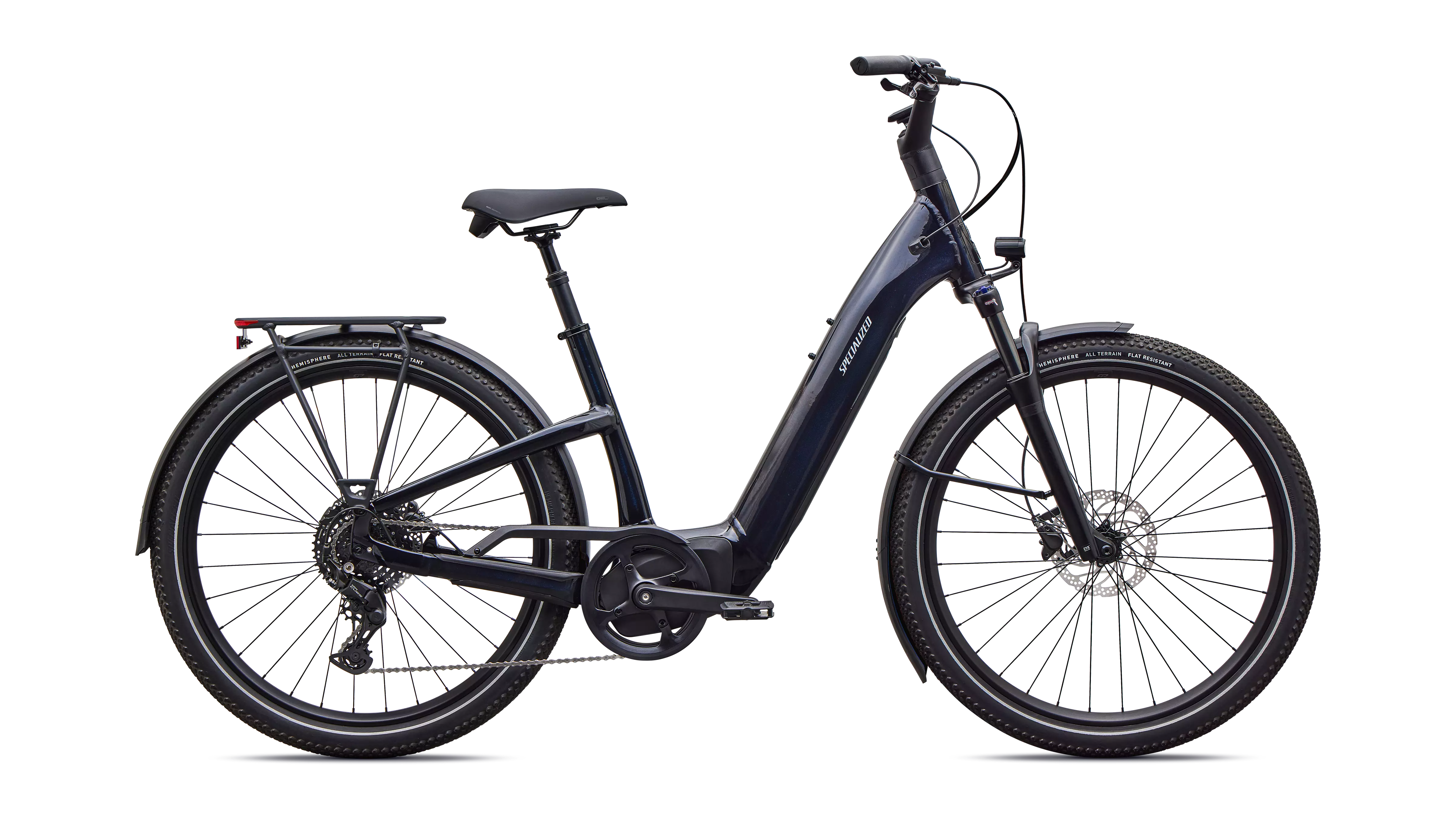 SPECIALIZED Turbo Como 4.0 Gloss Metallic Dark Navy / Satin Silver Reflective