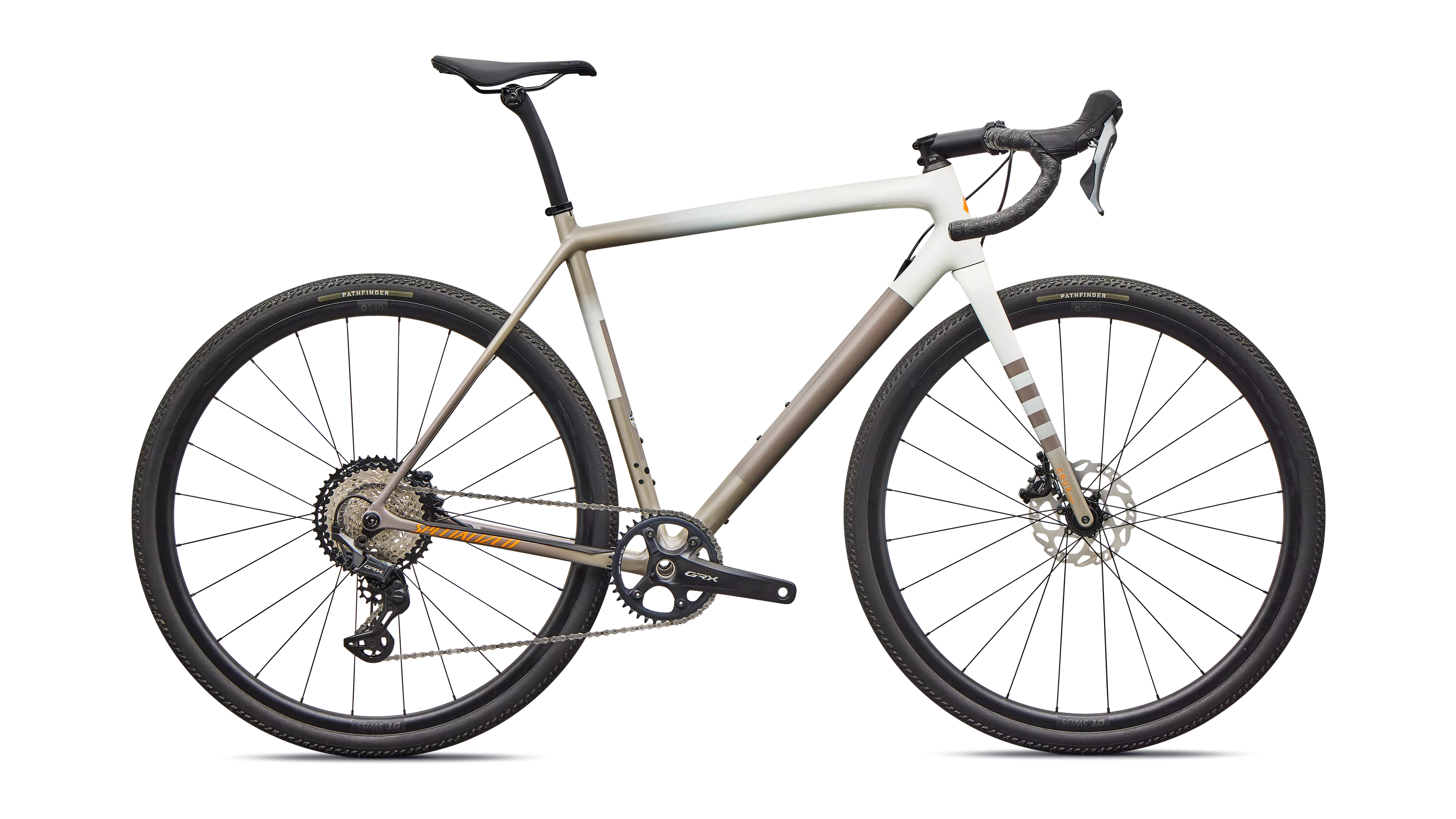 SPECIALIZED Crux Comp Dune White/sandstone Metallic/desert Metallic/orange Zest