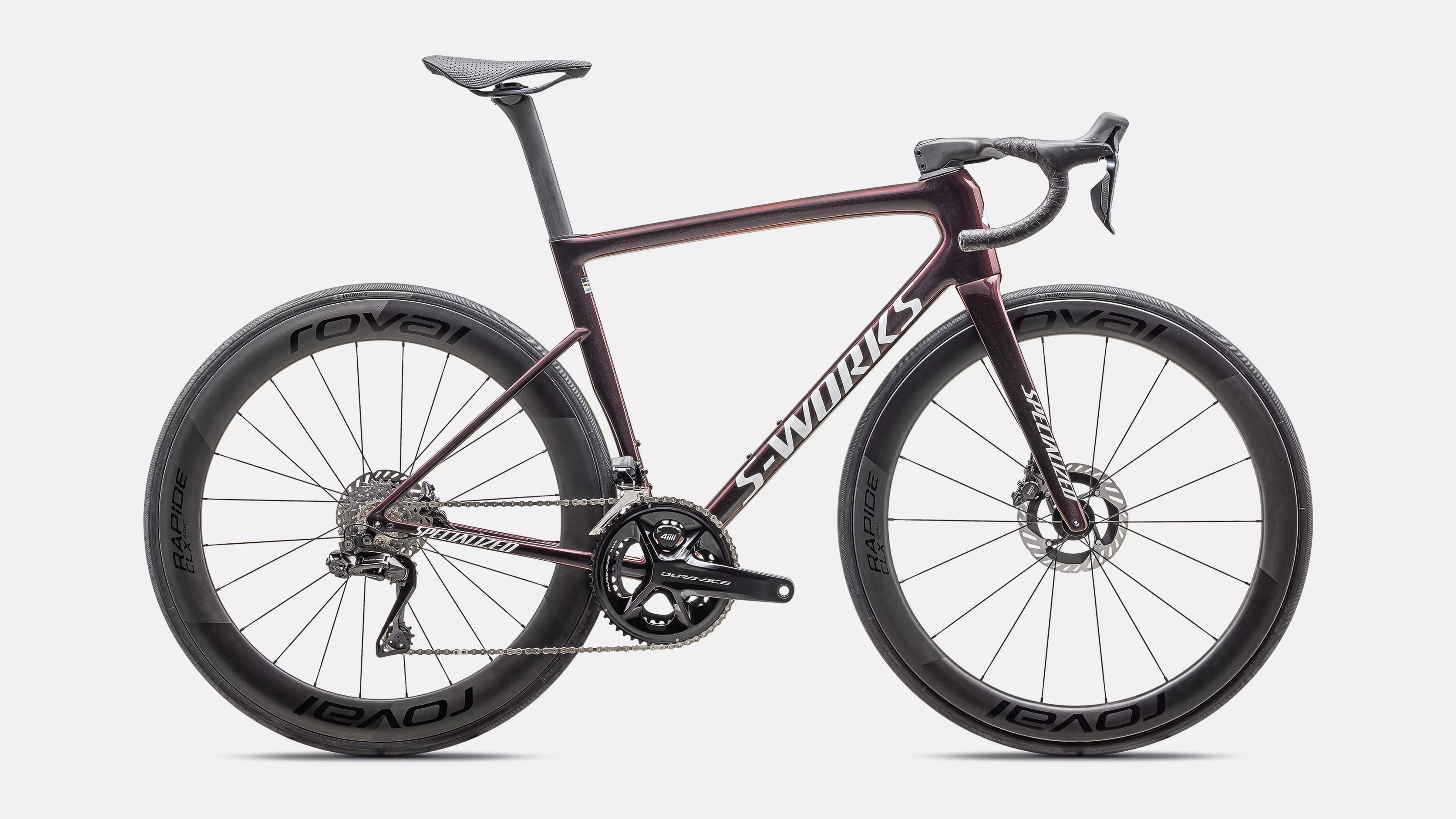 S-Works Tarmac SL8 Shimano Dura-Ace Di2 Gloss Solidity/Red to Black Pearl/Met Wht/Silv