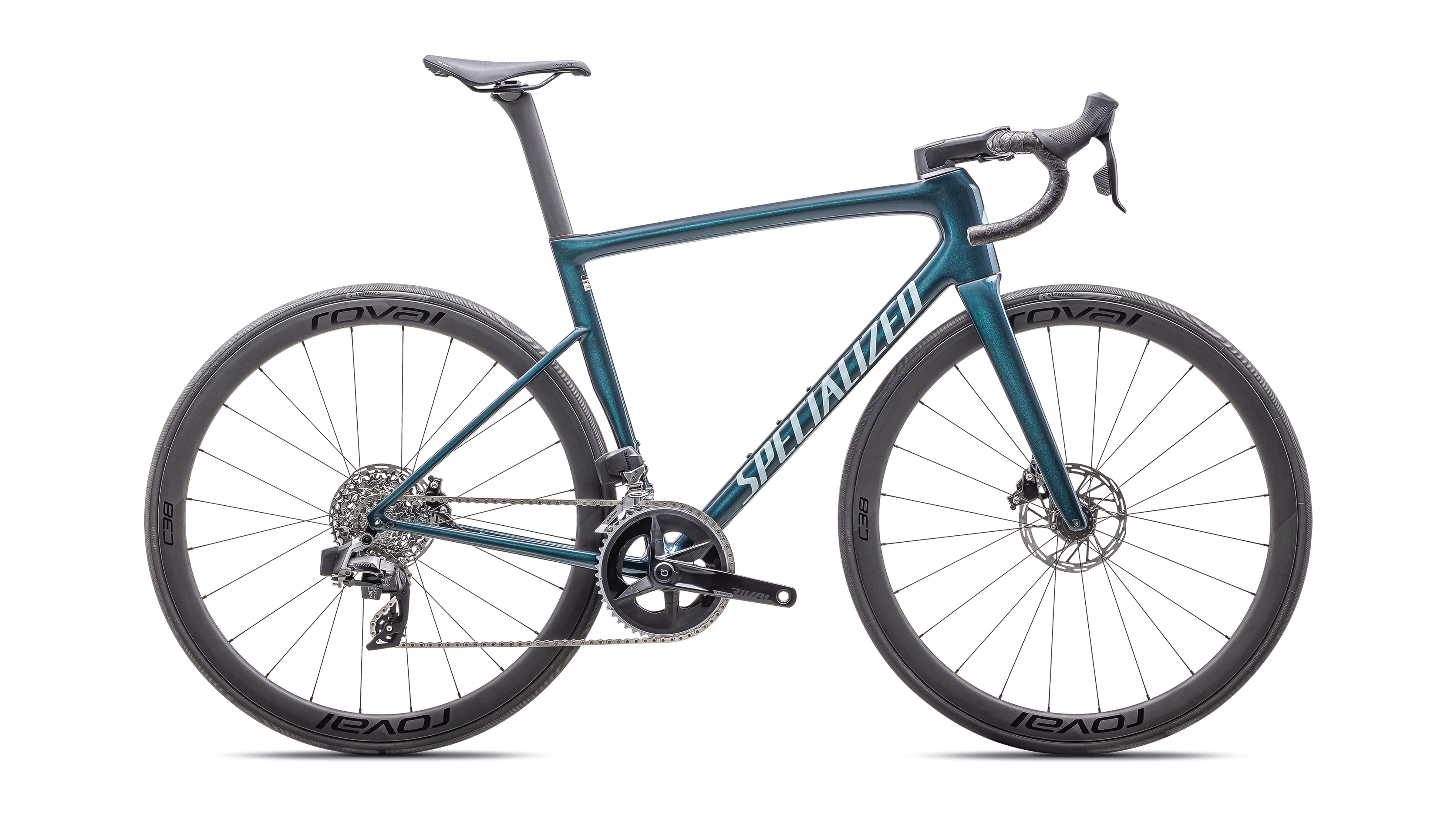SPECIALIZED Tarmac SL8 Expert Gloss Deep Lake Metallic / Green Pearl Over Seafoam