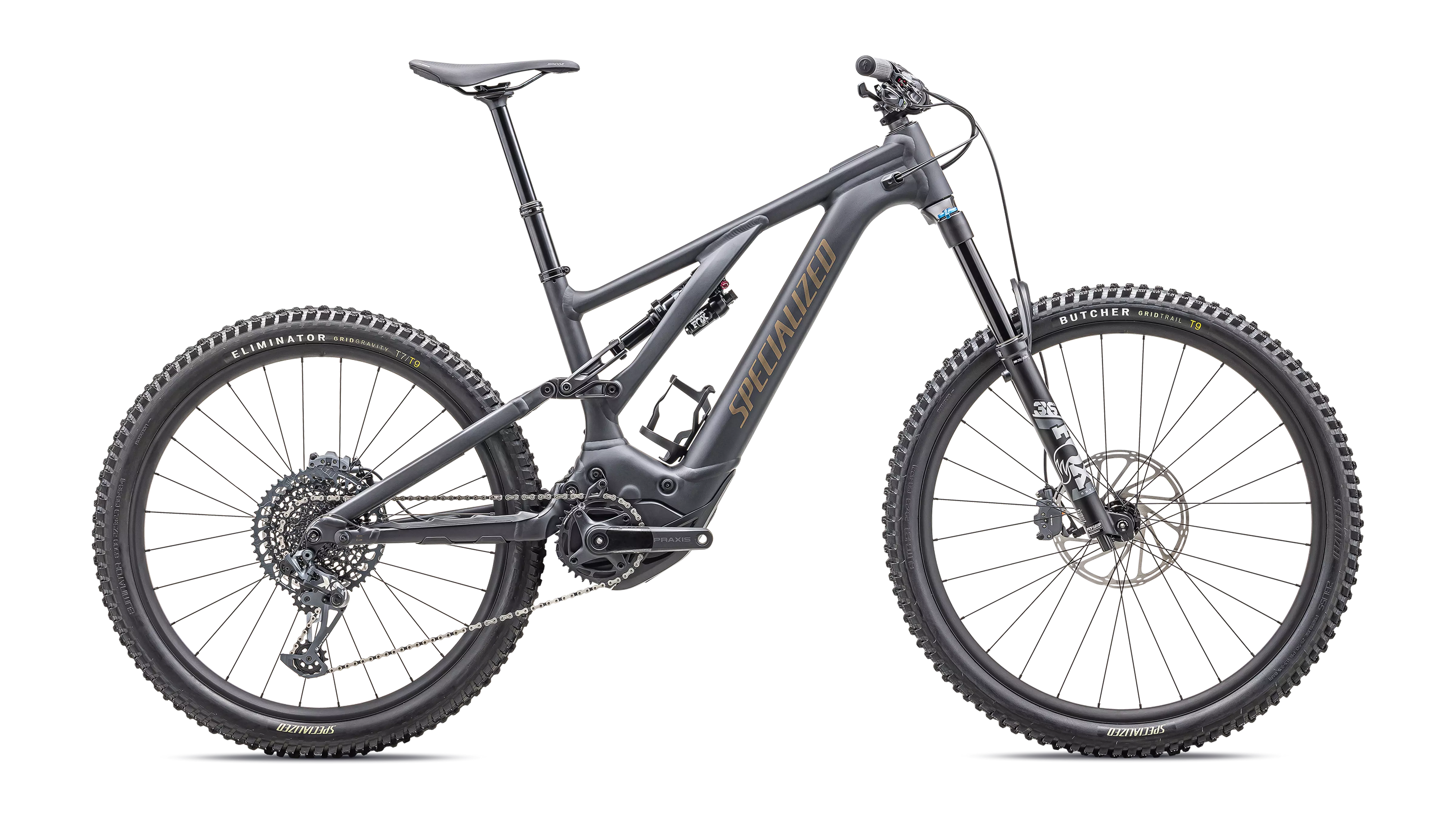 SPECIALIZED Turbo Levo Comp Alloy G3  Satin Midnight Shadow / Harvest Gold Metallic