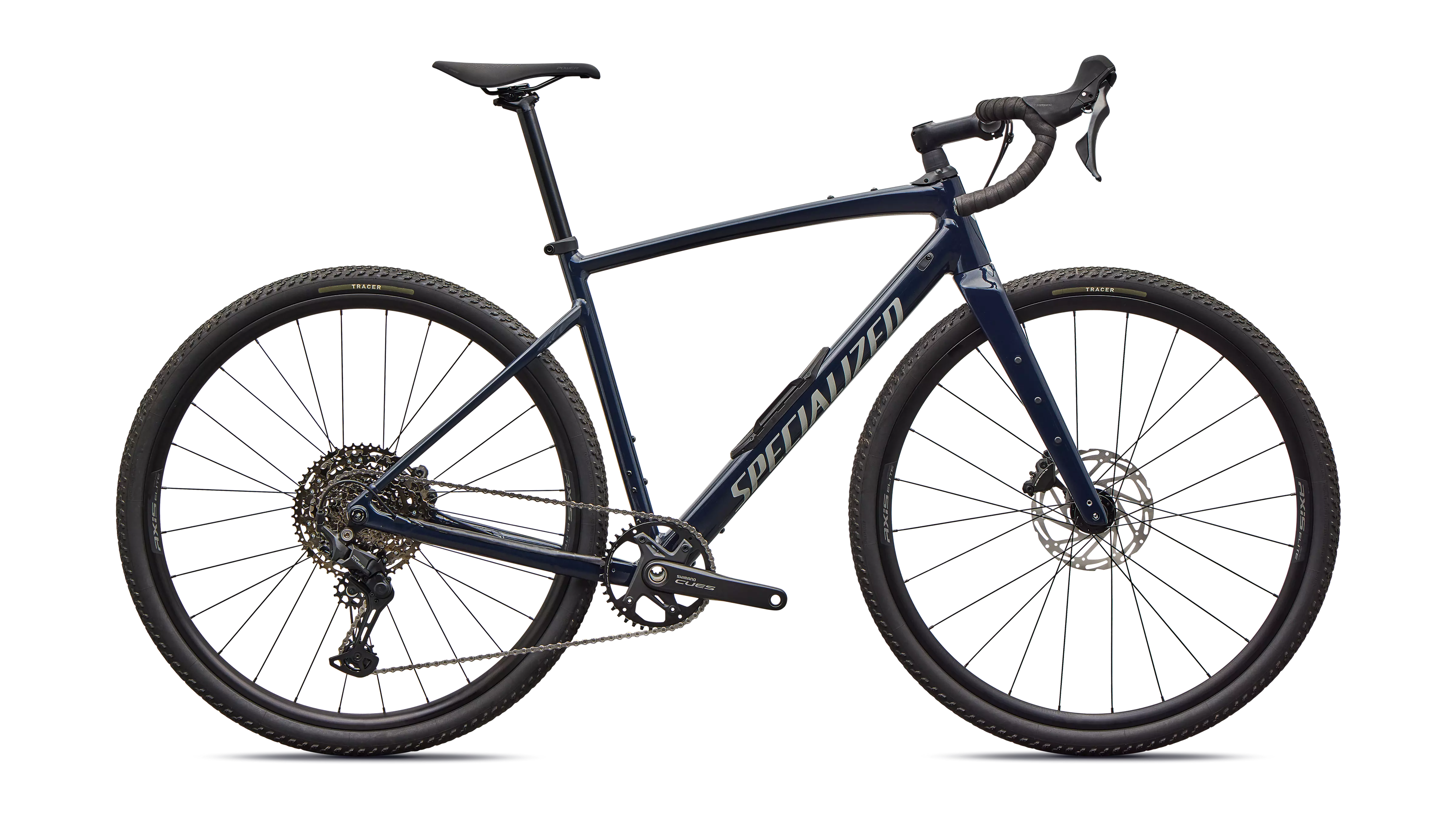 SPECIALIZED Diverge 4 Sport Alloy
Shimano CUES Gloss Dark Navy / Dolomite Metallic