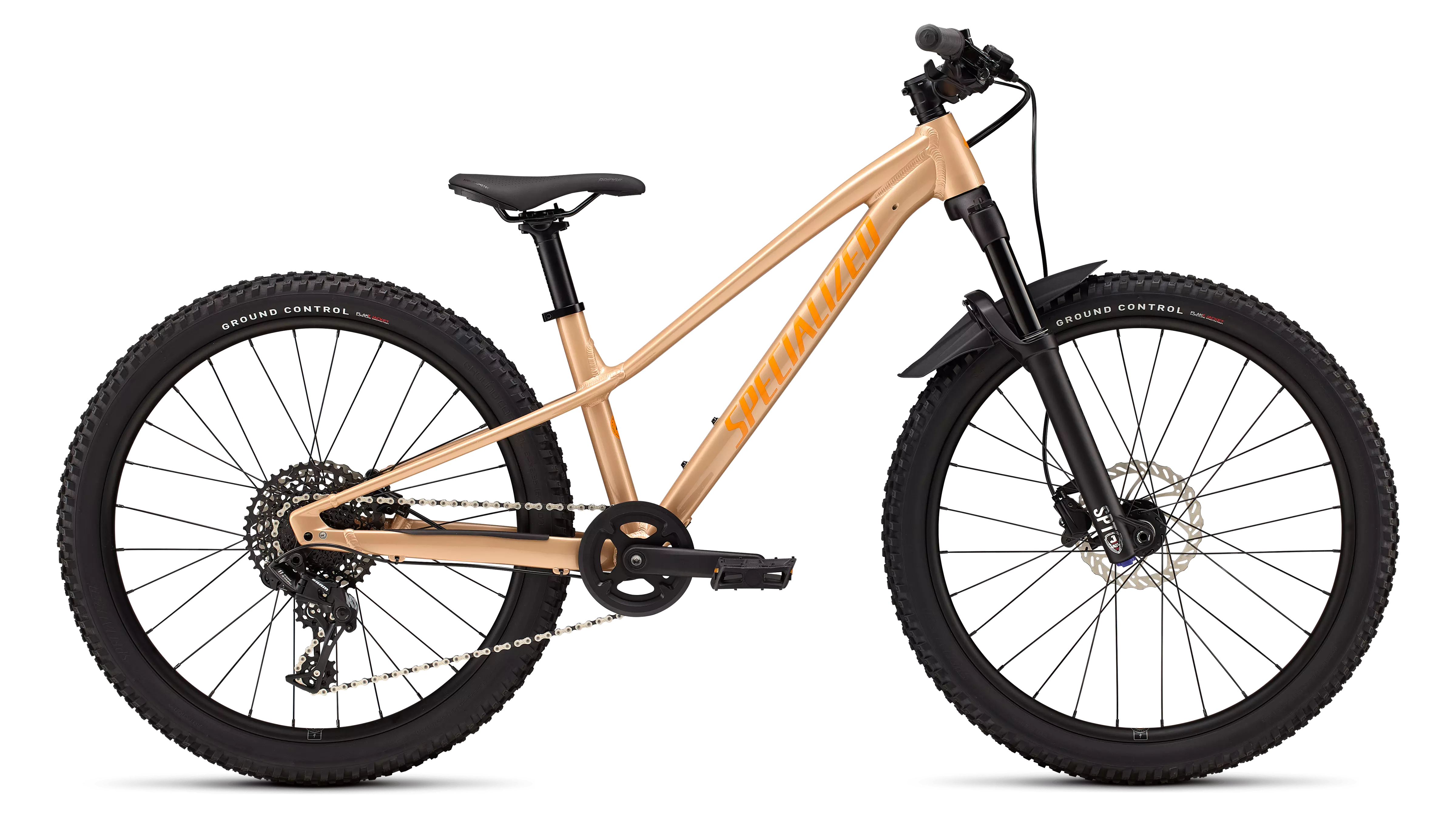 SPECIALIZED Riprock Comp 24 Gloss Photon Tint Over Flake Silver / Orange Zest