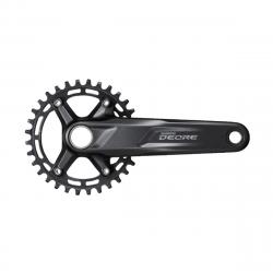Kuky SHIMANO Deore M5100 175mm 30z. 10/11-k. ierne dvojdielne bez losk