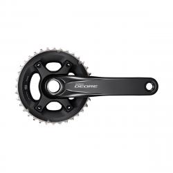 Kuky SHIMANO Deore M6000 175mm 38/28z 10-k ierne HTII bez losk