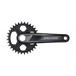 Kuky SHIMANO Deore M6100 175mm 32z 12-k BOOST dvojdielne ierne bez losk
