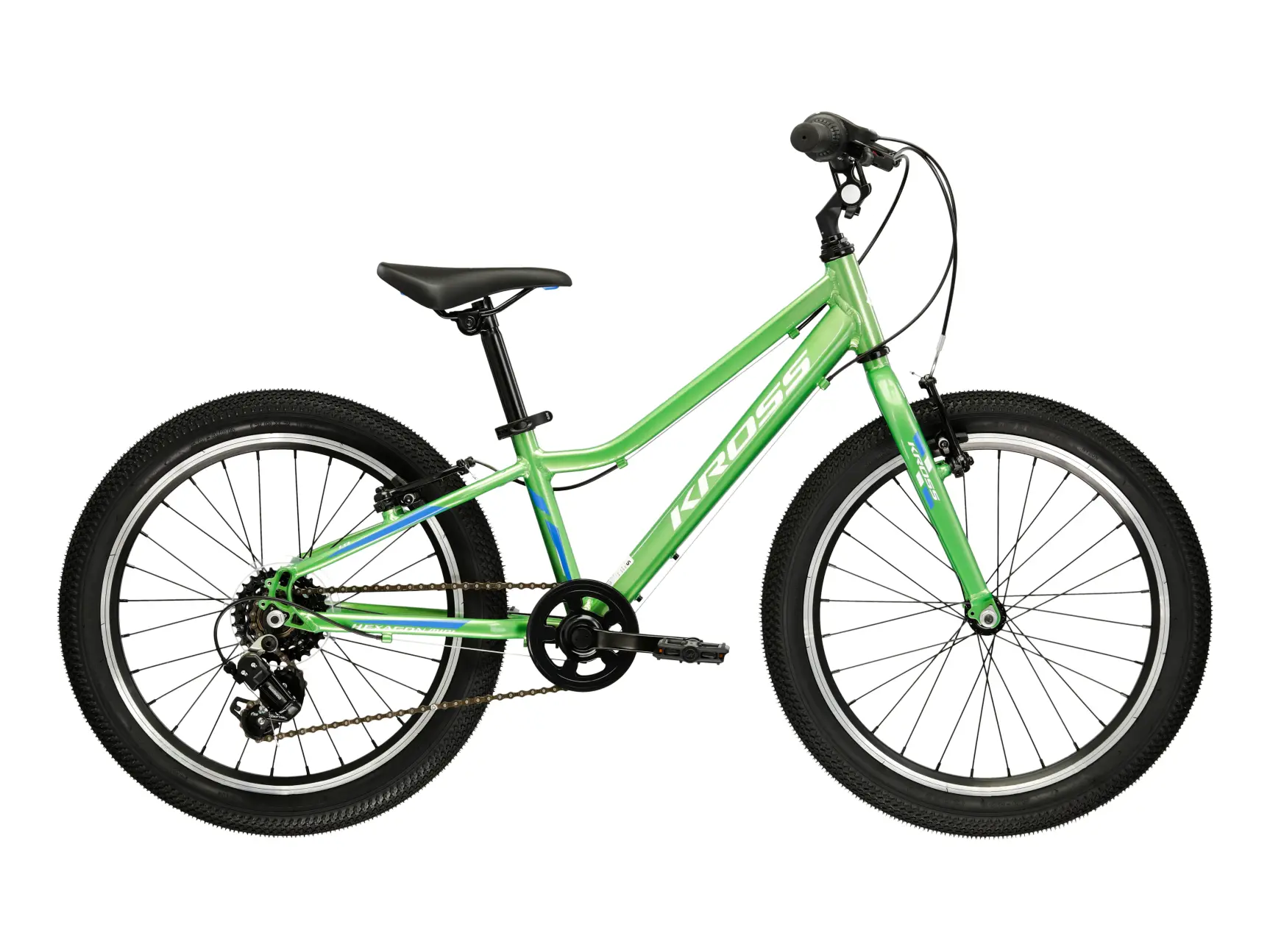 KROSS Hexagon Mini 1.0 modr� / oran�ov� lesk
