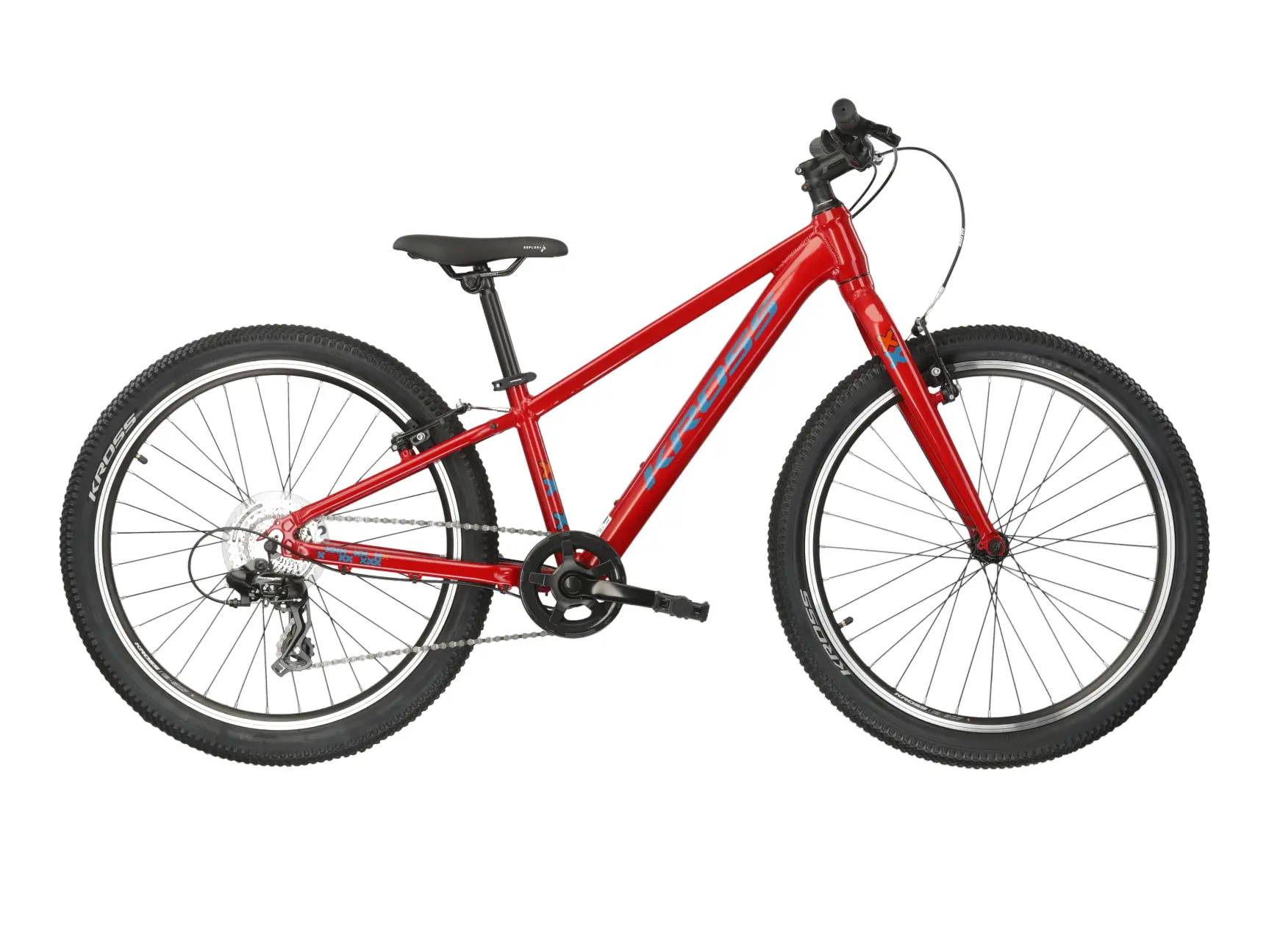 KROSS Lea JR 1.0 Red/Marine/Glossy