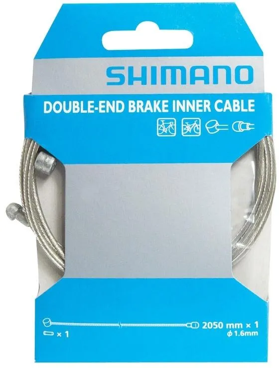 Lanko brzdov Shimano MTB/Road nerezov 1,6x2050mm