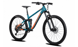 celoodpružený bicykel GHOST Kato FS Universal 29 Blue Grey/Orange Matt