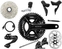 sada SHIMANO 105 R7200 Di2 12-k komplet 172,5mm